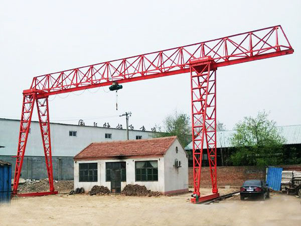 MHh(桁架式)電動葫蘆單梁門式起重機