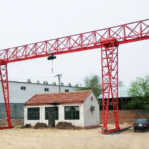 MHh(桁架式)電動葫蘆單梁門式起重機